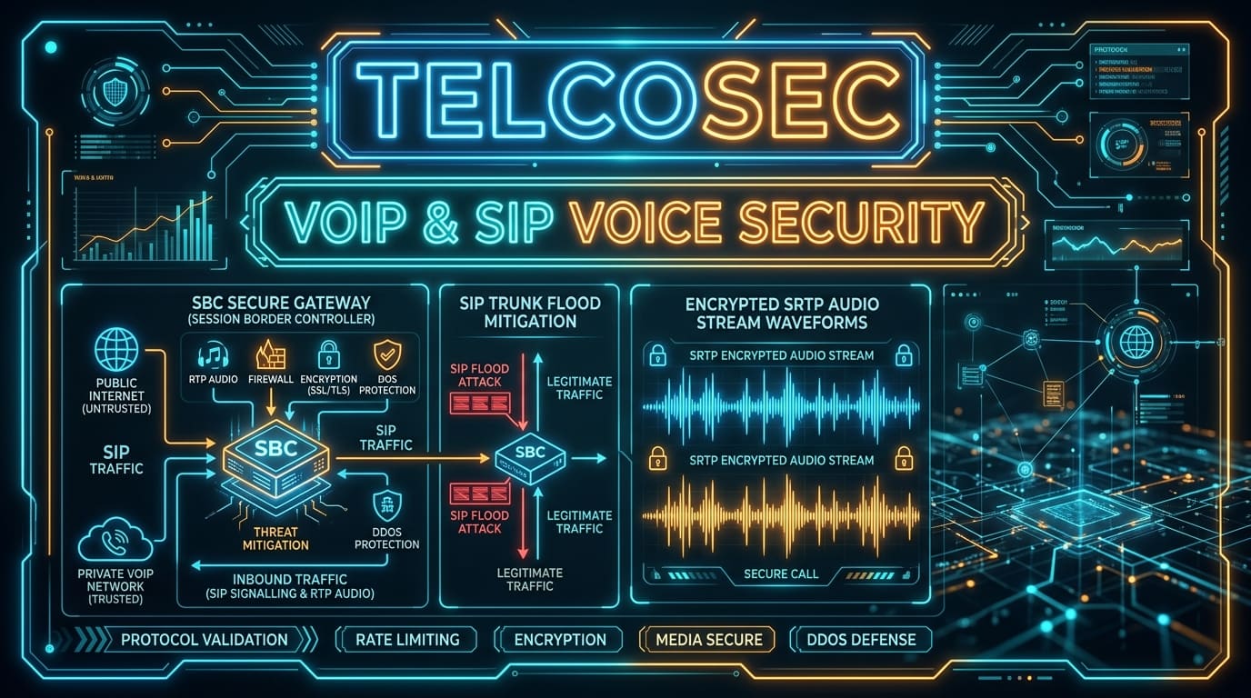 VoIP, SIP & Voice Security Cover